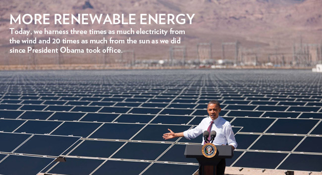 More Renewable Energy