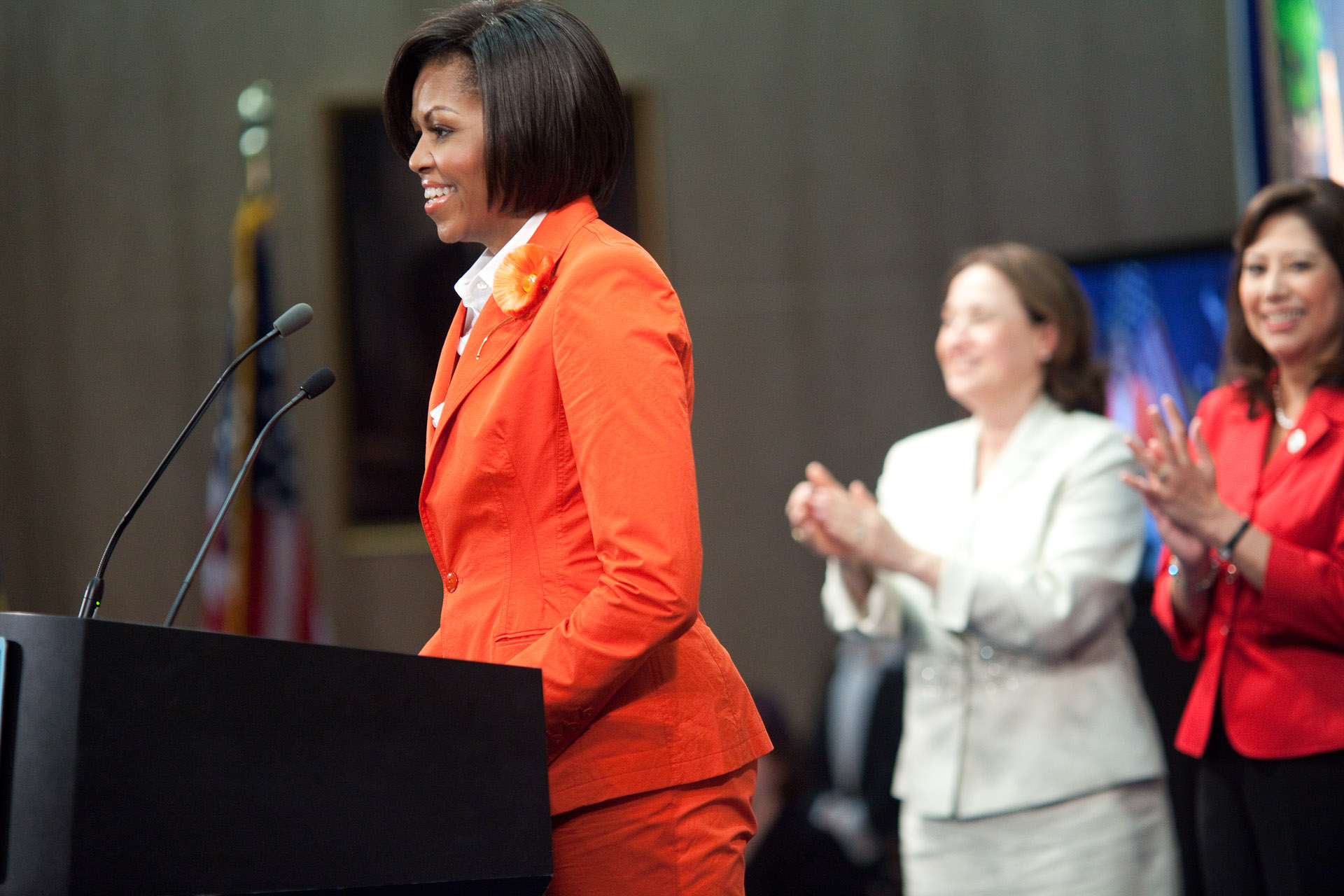 First Lady Michelle Obama Delivers Remarks in Honor of Women's Bureau's 90th Anniversary
