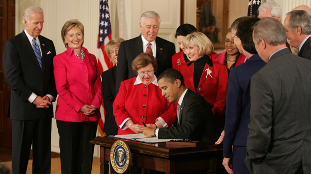 Lilly Ledbetter Fair Pay Act Signing