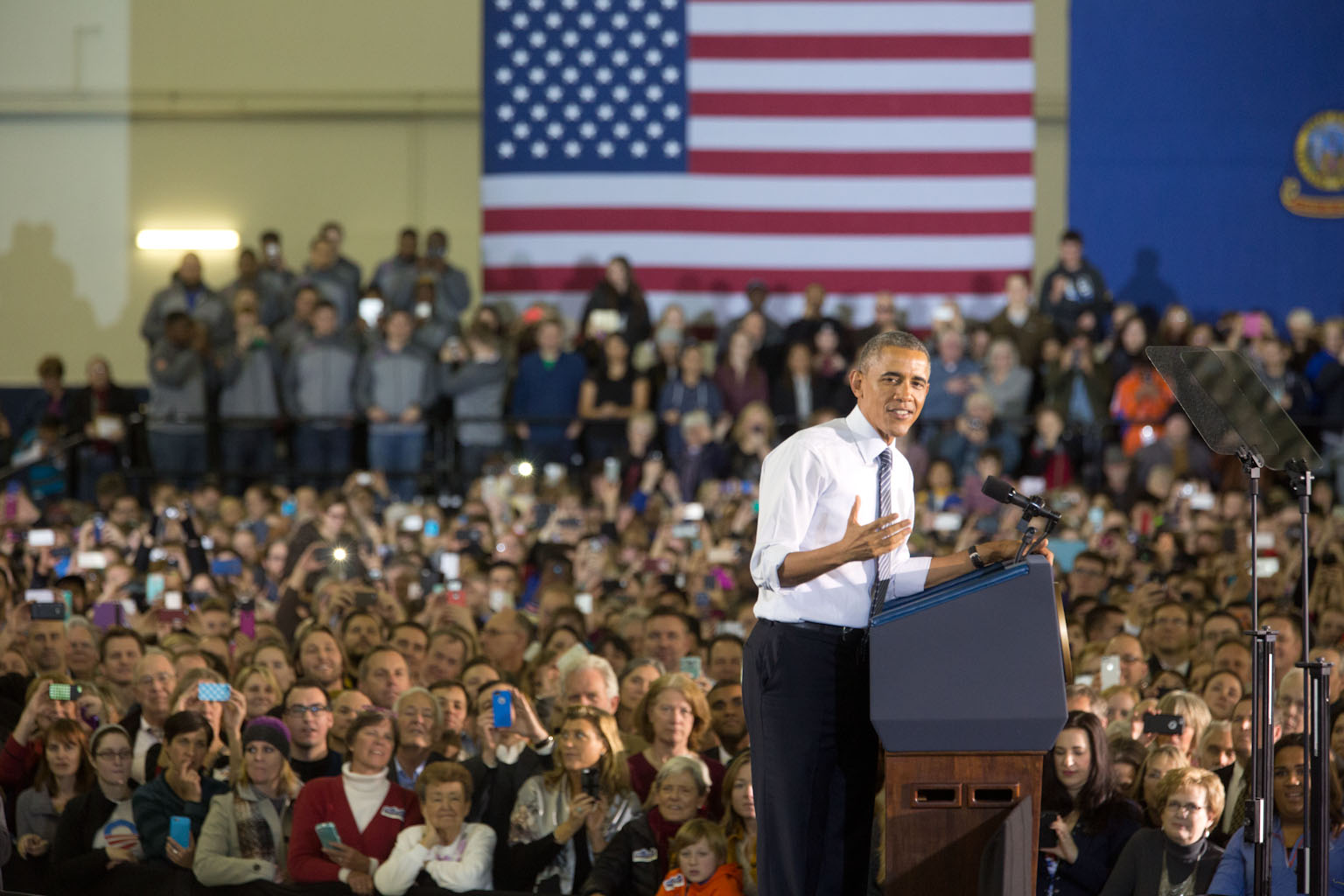 President Obama delivers remarks at Boise State University