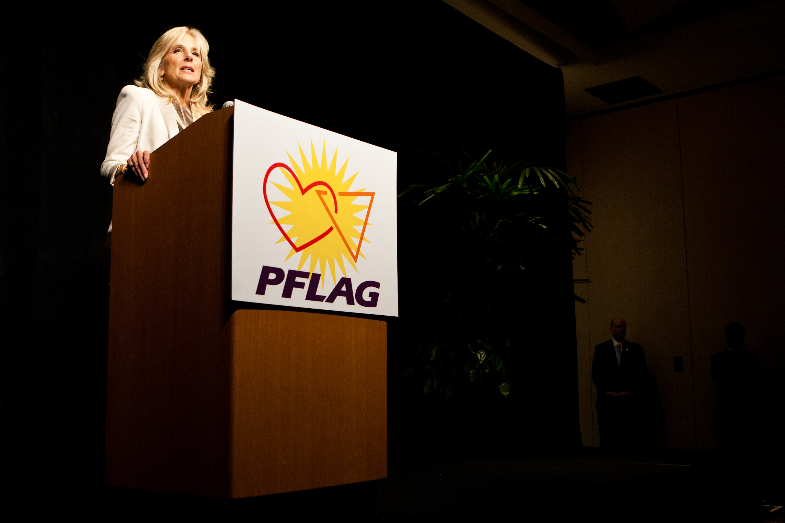 Dr. Jill Biden speaks at the 2011 PFLAG National Convention