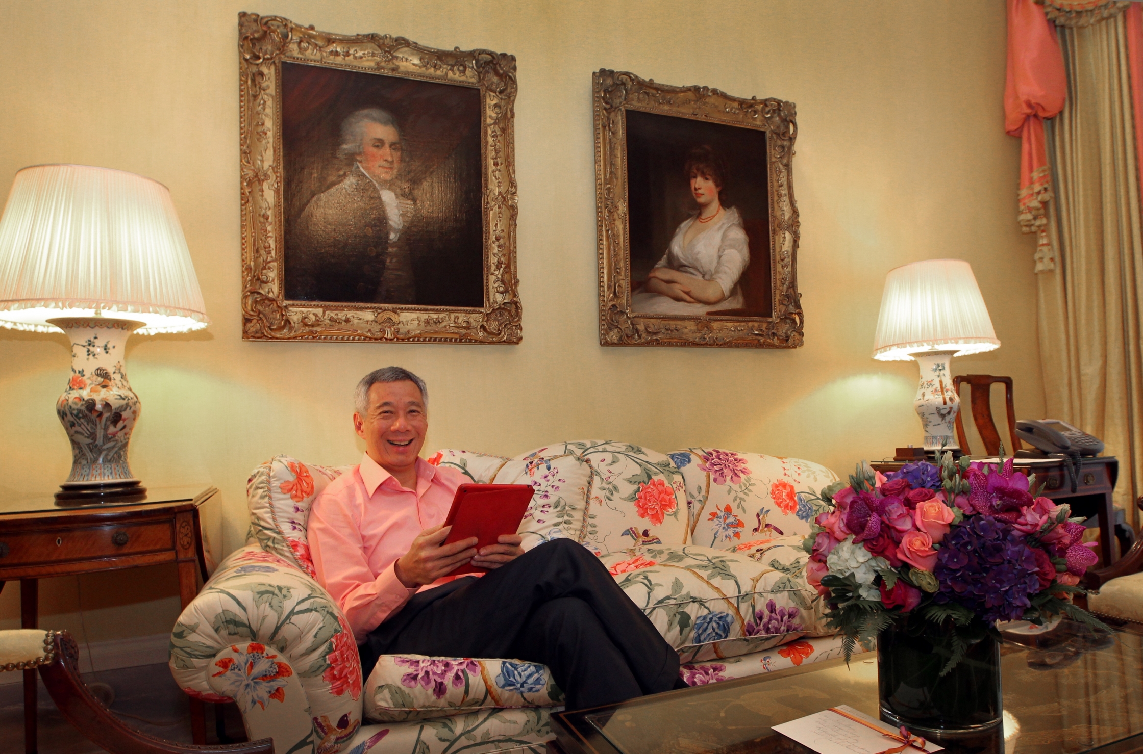 Prime Minister Lee at the Blair House