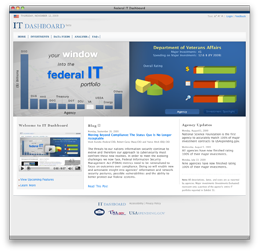 Chief Information Officer launches IT Dashboard, a new, one-stop clearinghouse of information that allows the public to track $76 billion in federal IT initiatives and hold the government accountable for results