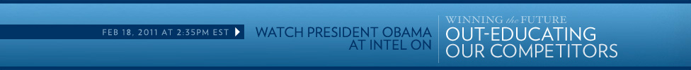 Watch the President Live from Intel