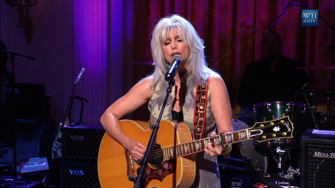 Emmylou Harris performs 