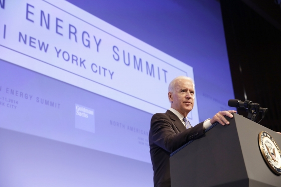 Vice President Biden delivers remarks at the North American Energy Summit in New York City