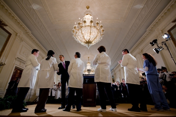 President Obama speaks about health care reform 3.03