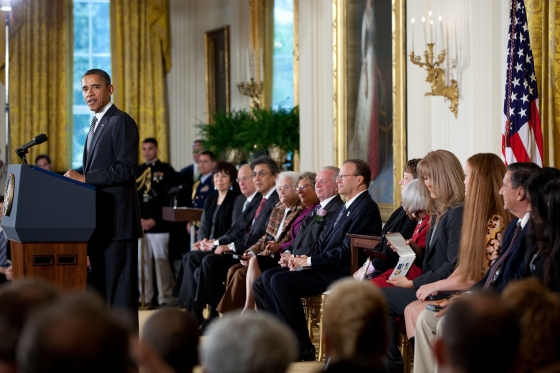 citizens medal ceremony