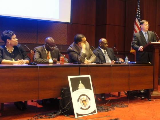 Fernandez at Black Mayors Summit