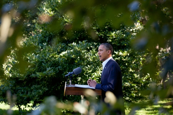 President Obama remarks on the Situation in Libya