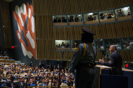 President Barack Obama delivers remarks at the United Nations General Assembly Climate Summit 2014 (2)