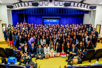 Participants at the Fifth White House AAPI Youth Forum