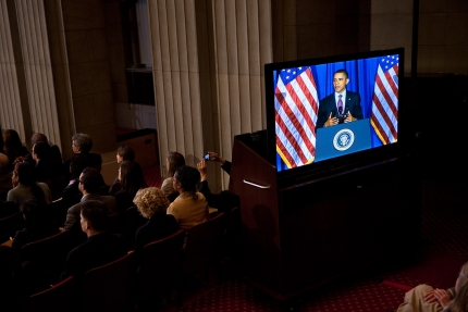 President Obama delivers remarks from a conservation conference (March 2, 2012)