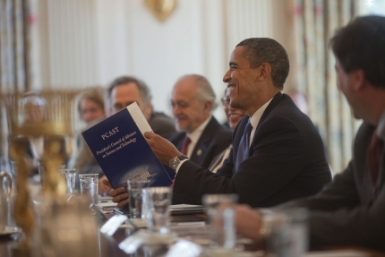 President Obama meets with PCAST