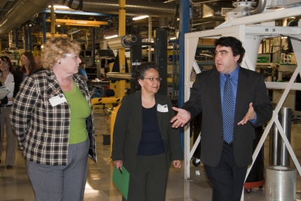 Nancy Sutley Visits Nanosolar