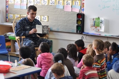 1st grade students at The Sullivans Elementary School