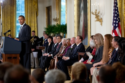 citizens medal ceremony