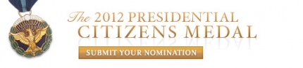 Citizens Medal 2012 Nomination
