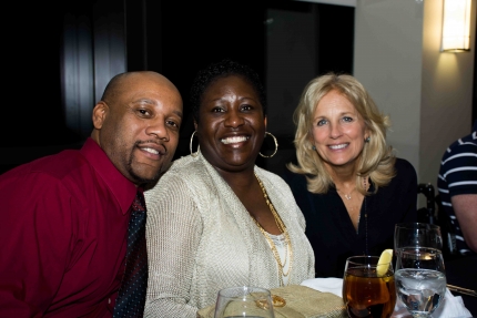 Dr. Jill Biden Attends Valentine’s Day Dinner at Walter Reed National Military Medical Center