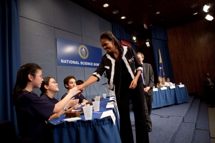 First Lady Michelle Obama at Dept. of Energy