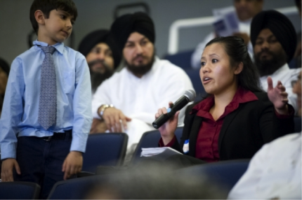 Leaders from faith communities convene at the AAPI Faith-Based and Community Leaders Forum in Chicago, IL, June 15, 2013. 