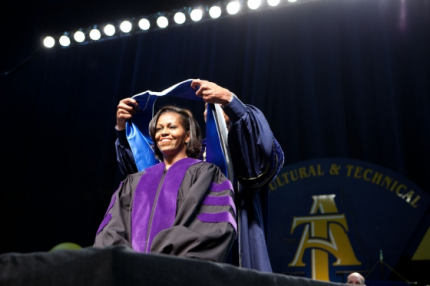 First Lady NC A&T Commencement Speech