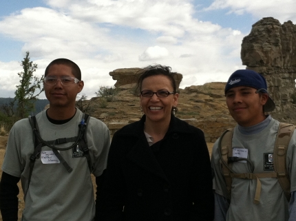 Jodi Gillette at Chimney Rock