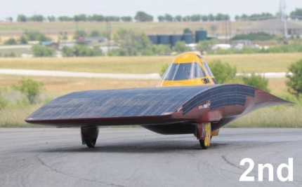 Solar Challenge - Second Place