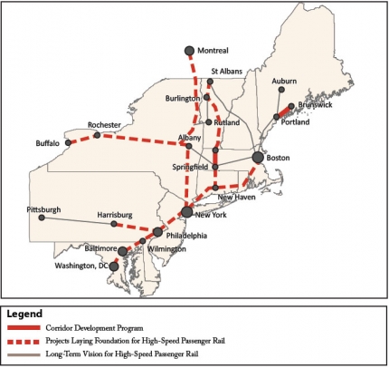 High Speed Rail - Northeast