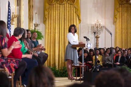 First Lady Michelle Obama delivers remarks at "Celebrating Women of the Movement"