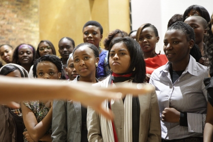 South African Women Listen to FLOTUS Address