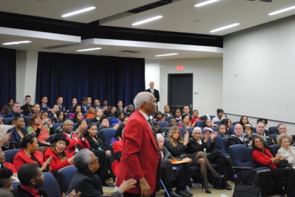 Audience at "Red Tails" Screening