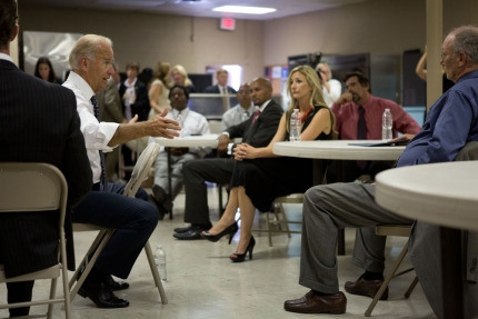 Joe Biden and Vets Las Vegas