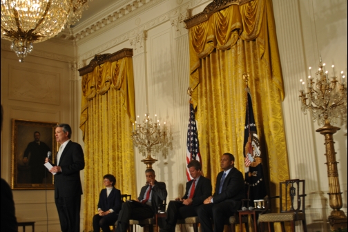 Mayors Cabinet Panel in East Room