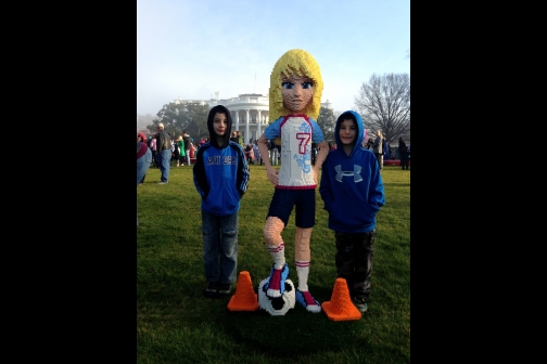 Soccer Player: Moriel Easter Egg Roll