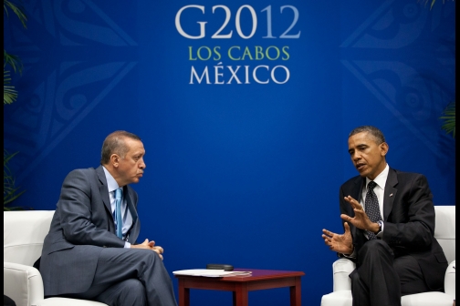 President Barack Obama Talks With Prime Minister Recep Tayyip Erdoğan Of Turkey