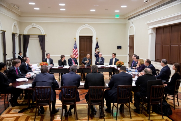 President Obama meets with Democratic Governors, Feb 22, 2013