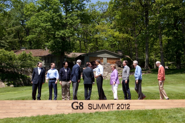 G8 Summit Family Photo
