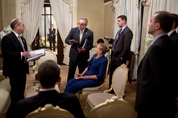 President Obama Prepares For Thailand Press Conference