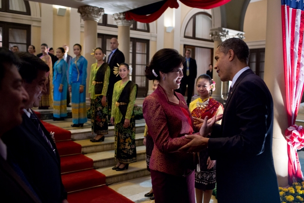 President Obama Talks With Prime Minister Shinawatra