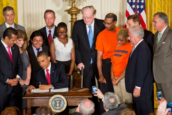 President Obama signs MAP-21