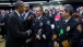 President Obama greets Camden County N.J. Police Chief J. Scott Thomson
