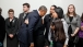 President Obama with Rep. Giffords' Staff