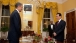 President Barack Obama Working Dinner with President Hu Jintao of China 