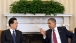 President Barack Obama And President Hu Jintao of China In The Oval Office