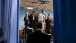 President Barack Obama Is Introduced During A Town Hall Meeting