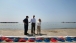 BP Oil Spill President on the Beach