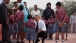 Greeting Children at Humayun's Tomb