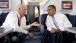 Sen. Patrick Leah Talks With President Barack Obama