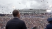 President Barack Obama Watches As Graduates Toss Their Hats